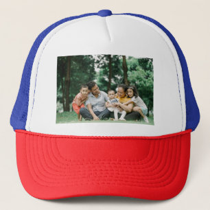 Custom Personalized Family Photo Trucker Hat
