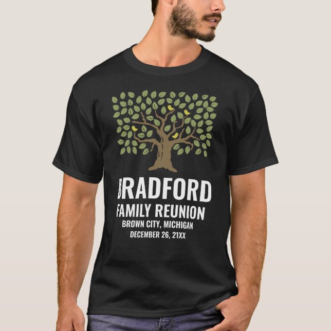 Custom Personalized Family Reunion T-Shirt (Front)