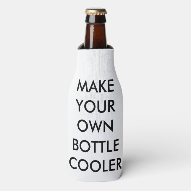 Custom Personalized Foam Bottle Cooler sleeve (Bottle Front)