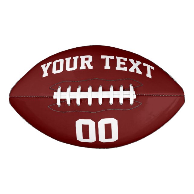 Custom Personalized Football (Front)