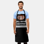 Custom Personalized Football Grill BBQ Tailgate Apron