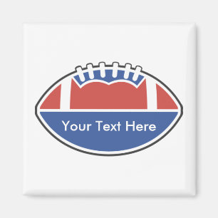Custom Personalized Football Magnets