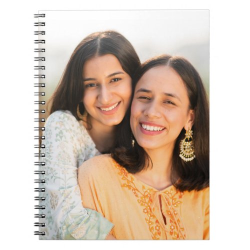 Custom personalized full photo notebook