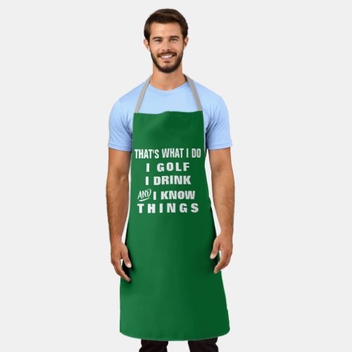 Custom Personalized Funny Mens Womens Chef Bakers Apron