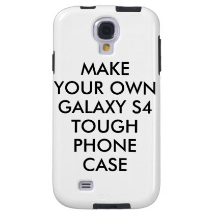 Custom Personalized Galaxy S4 Tough Phone Case