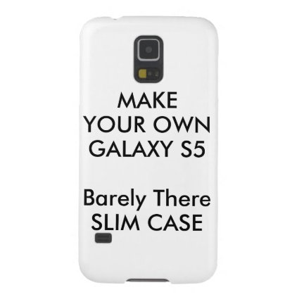 Custom Personalized Galaxy S5 Slim Phone Case