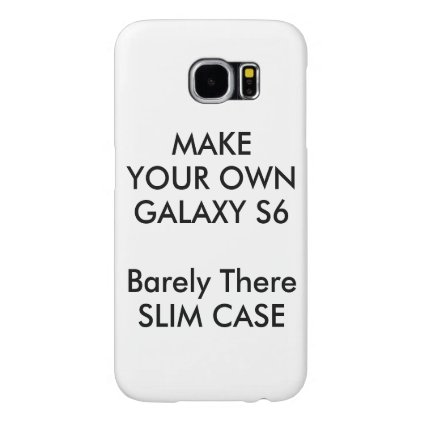 Custom Personalized Galaxy S6 Slim Phone Case