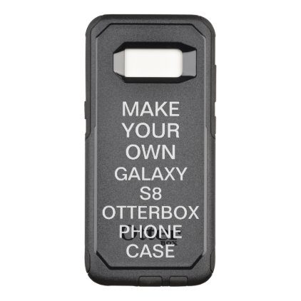 Custom Personalized Galaxy S8 Otterbox Phone Case
