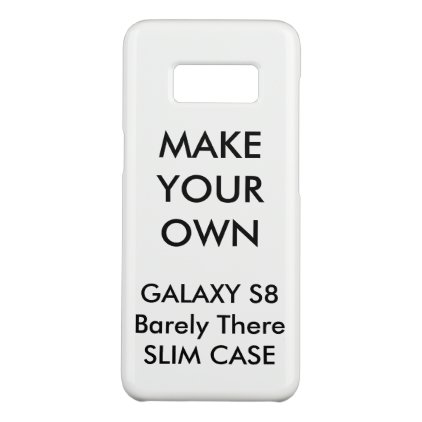 Custom Personalized Galaxy S8 Slim Phone Case