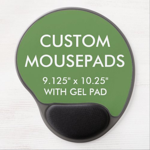 Custom Personalized Gel Mouse Pad Blank Template