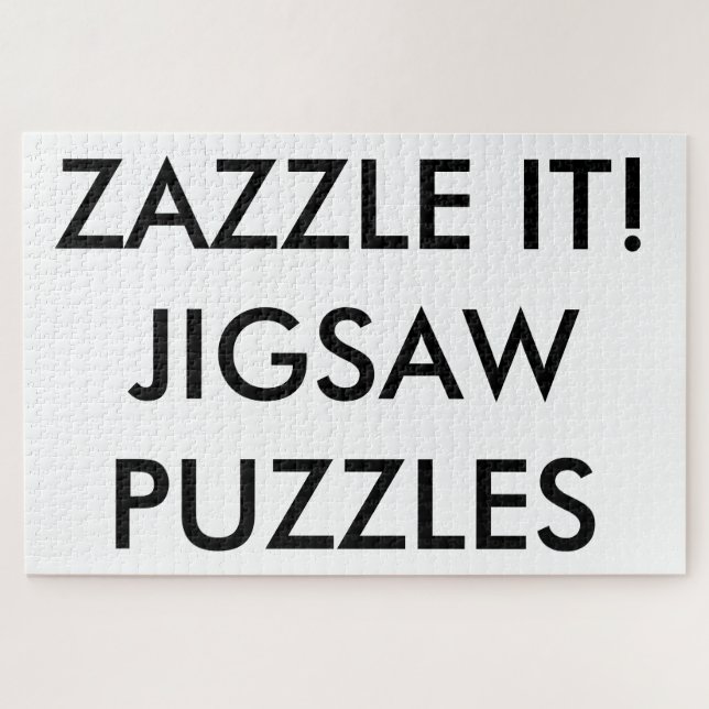 Custom Personalized Giant 30"x20" Jigsaw Puzzle (Horizontal)