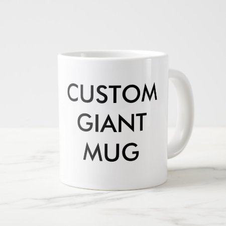 Custom Personalized Giant Mug Blank Template