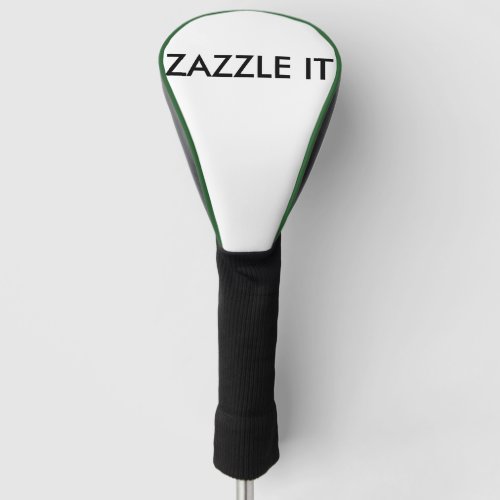Custom Personalized Golf Club Cover Blank Template