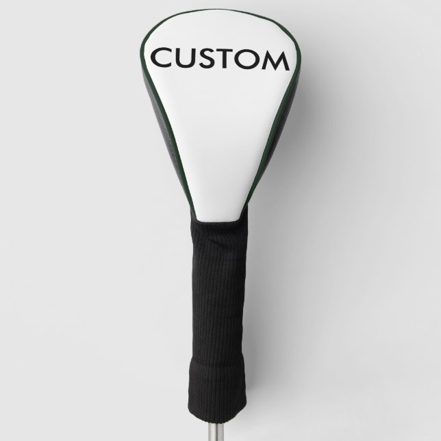 Custom Personalized Golf Club Cover Blank Template (Front)