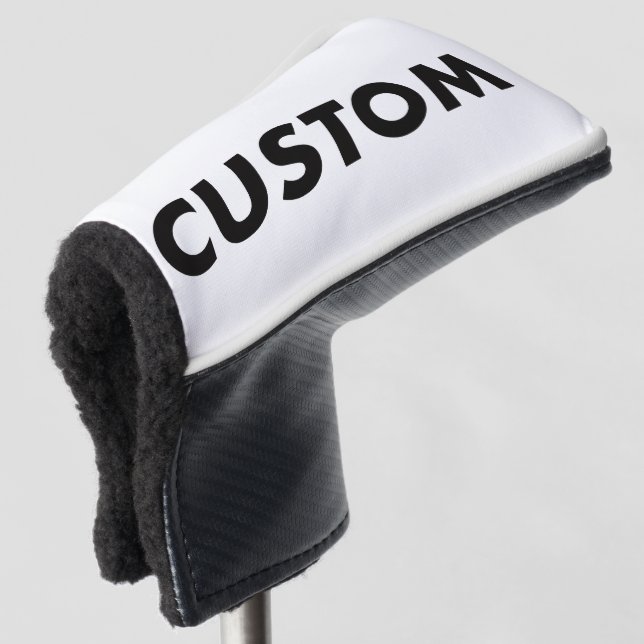 Custom Personalized Golf Club Head Putter Cover (3/4 Front)