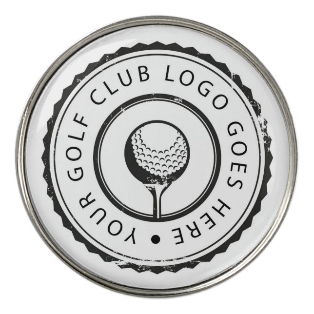 Custom Personalized Golf Club Logo Ball Marker (Front)