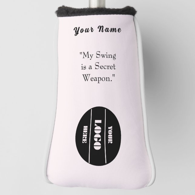 Custom Personalized Golf Head Cover (Rotate 90)