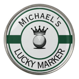 Custom Personalized Golf Theme  Ball Marker