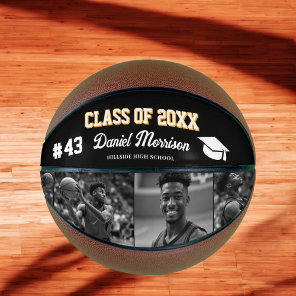 Custom Personalized Graduation Senior Photo  Basketball