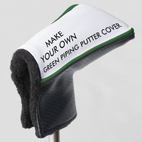 Custom Personalized Green Putter Golf Club Cover
