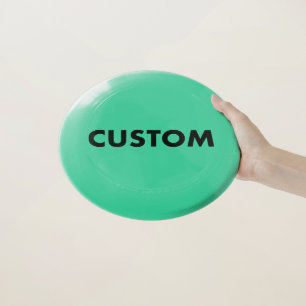 Custom Personalized GREEN Ultimate Wham-O Frisbee