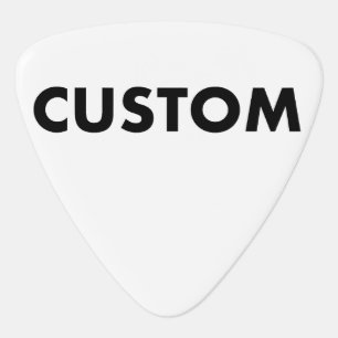 Custom Personalized Guitar Pick Plectrum, Triangle