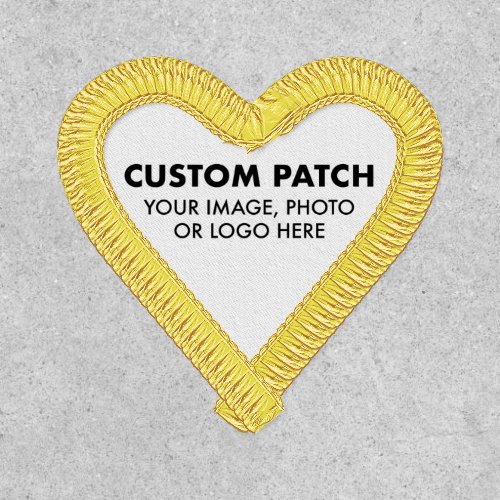 Custom Personalized HEART PATCH