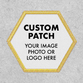 Custom Personalized HEXAGON PATCH