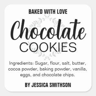 Custom Personalized Homemade label HM001_10sqv1