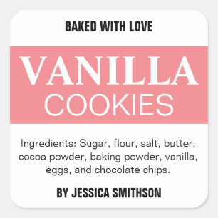 Custom Personalized Homemade label HM001_48sqv1