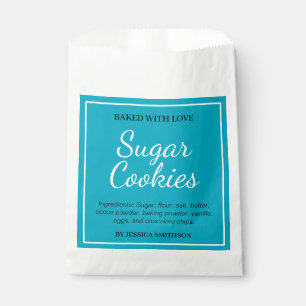 Custom Personalized Homemade label Zhm_001 Favor Bag