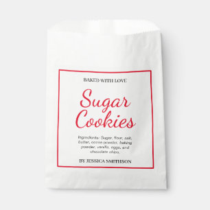 Custom Personalized Homemade label Zhm_001 Favor Bag