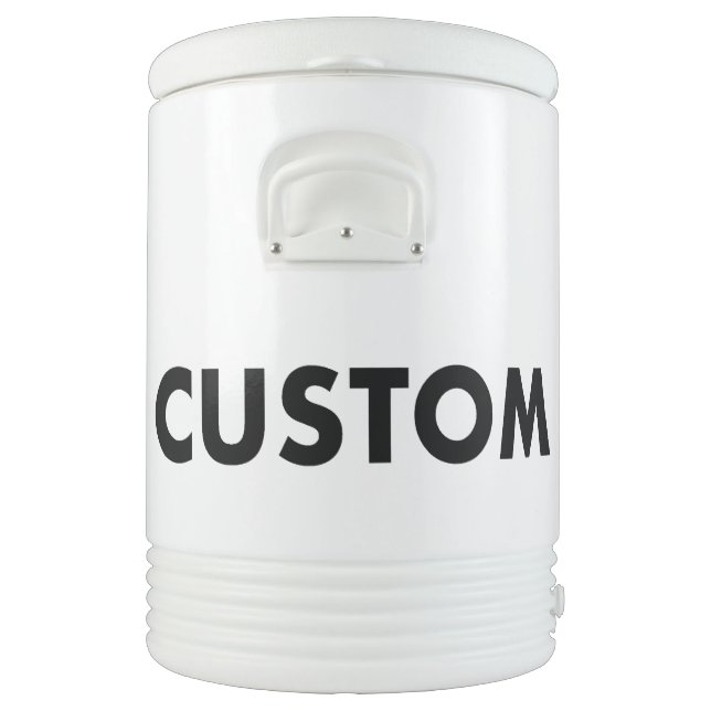 Custom Personalized Igloo Beer Cooler - 10 Gallon (Left)
