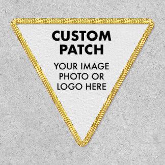 Custom Personalized INVERTED TRIANGLE PATCH