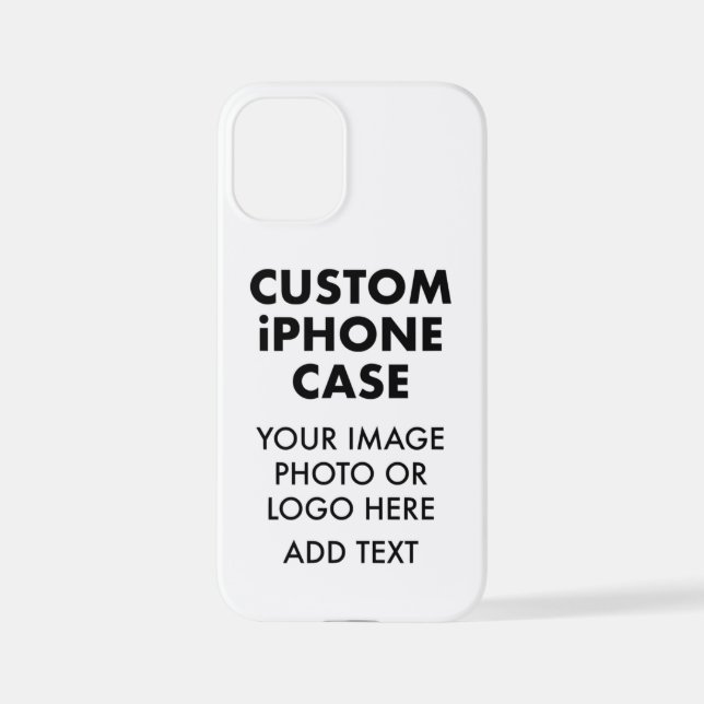Custom Personalized iPHONE 12 MINI BUDGET CASE (Back)