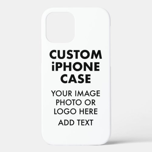 Custom Personalized iPHONE 12 TOUGH CASE