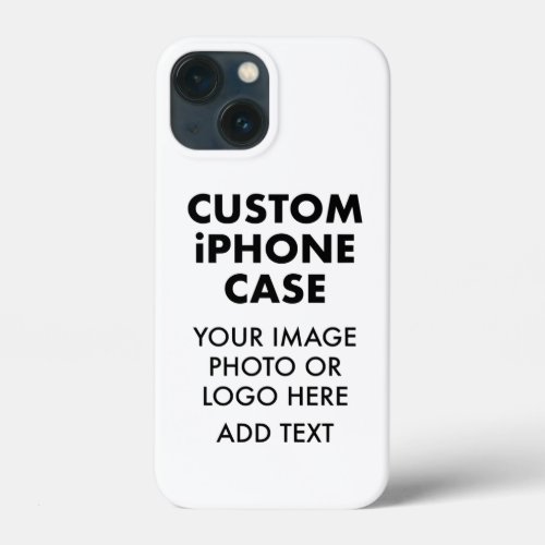 Custom Personalized iPHONE 13 MINI BARELY THERE iPhone 13 Mini Case