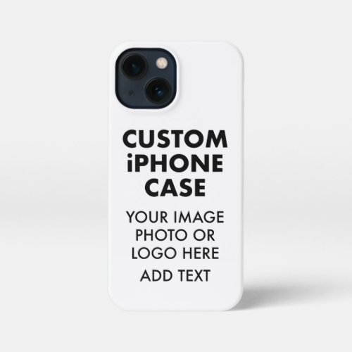 Custom Personalized iPHONE 13 MINI BUDGET CASE