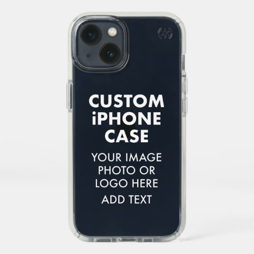 Custom Personalized iPHONE 13 SPECK PERFECT_CLEAR Speck iPhone 13 Case