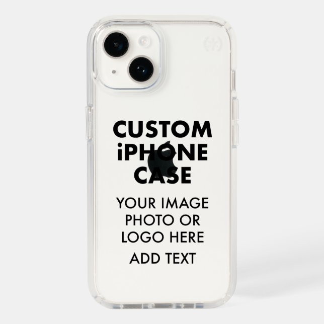 Custom Personalized iPHONE 14 PERFECT-CLEAR CASE (Front)