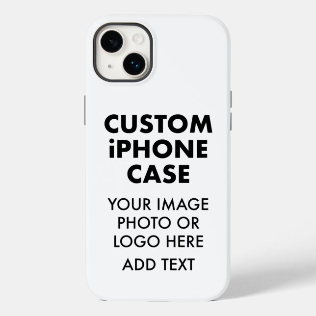 Custom Personalized iPHONE 14 PLUS TOUGH CASE (Back)