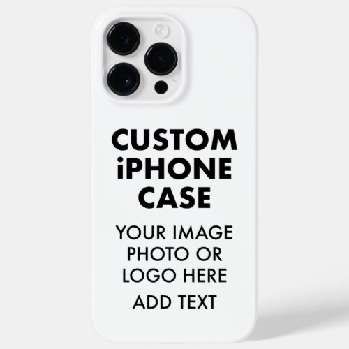 Custom Personalized iPHONE 14 PRO MAX BARELY THERE Case_Mate iPhone 14 Pro Max Case