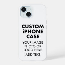 Custom Personalized iPHONE 15 BARELY THERE CASE