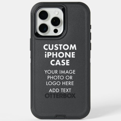 Custom Personalized iPHONE 15 PRO MAX DEFENDER