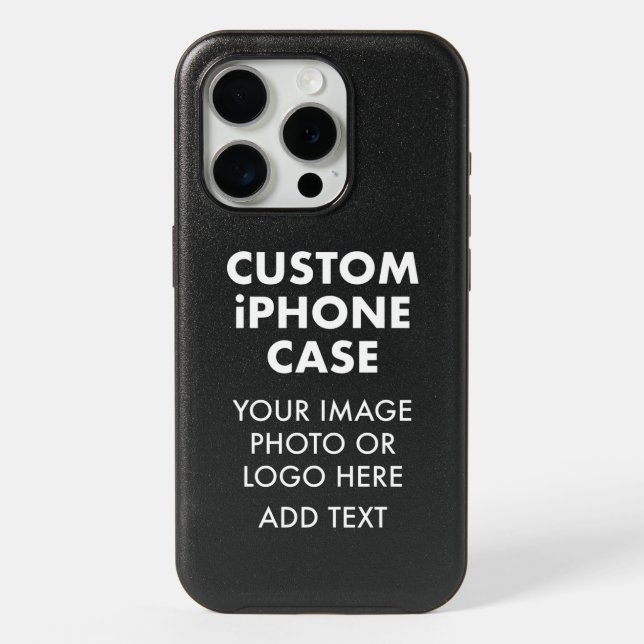 Custom Personalized iPHONE 15 PRO SYMMETRY Case (Back)
