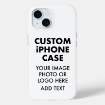 Custom Personalized iPHONE 15 TOUGH CASE