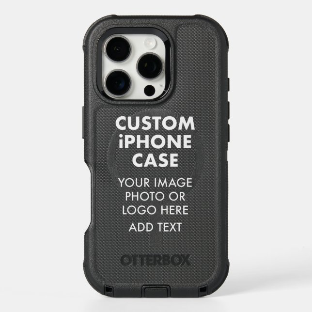 Custom Personalized iPHONE 16 PRO DEFENDER Case (Back)