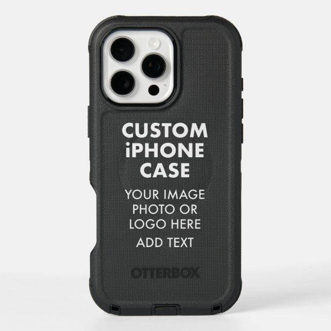 Custom Personalized iPHONE 16 PRO MAX DEFENDER Case (Back)