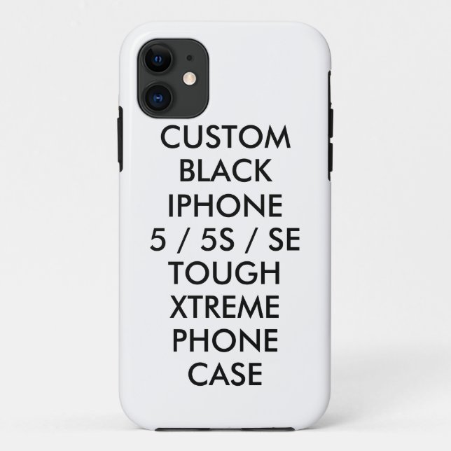 Custom Personalized iPhone 5/5S Tough Xtreme Case (Back)