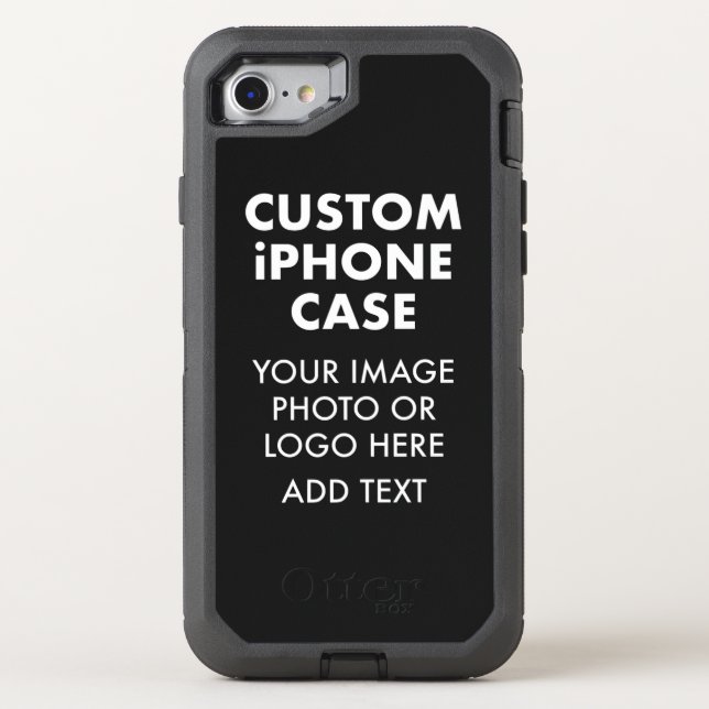 Custom Personalized iPHONE 8/7 OTTERBOX DEFENDER (Back)